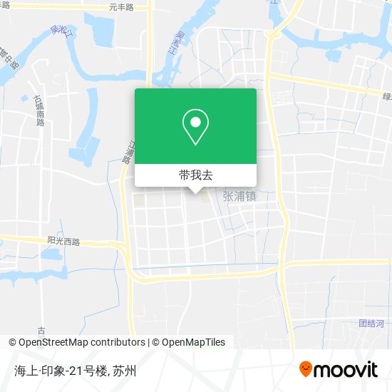 海上·印象-21号楼地图