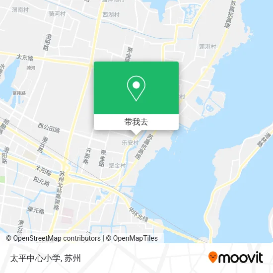 太平中心小学地图