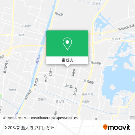 X203/新燕大道(路口)地图