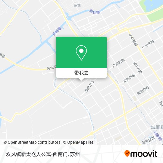 双凤镇新太仓人公寓-西南门地图