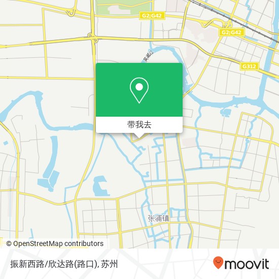 振新西路/欣达路(路口)地图
