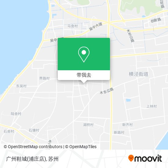 广州鞋城(浦庄店)地图