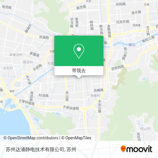 苏州达浦静电技术有限公司地图
