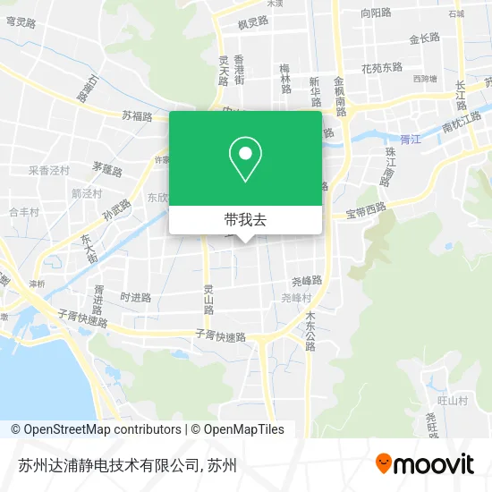 苏州达浦静电技术有限公司地图