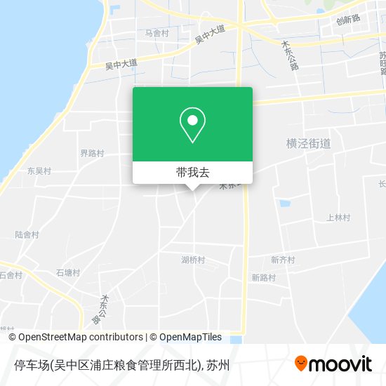 停车场(吴中区浦庄粮食管理所西北)地图