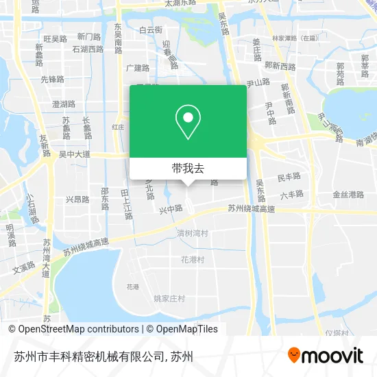 苏州市丰科精密机械有限公司地图