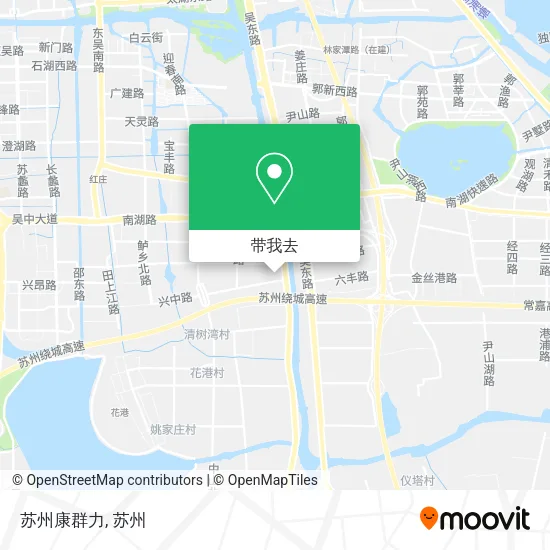 苏州康群力地图