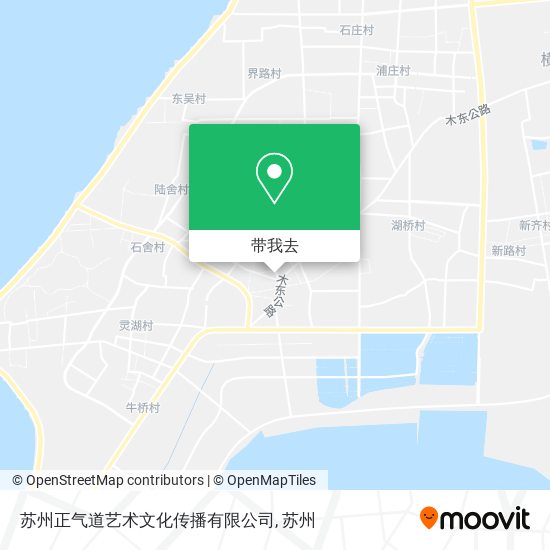 苏州正气道艺术文化传播有限公司地图