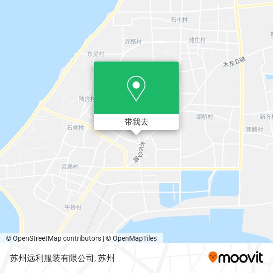 苏州远利服装有限公司地图