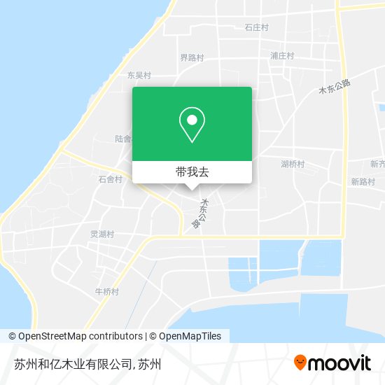 苏州和亿木业有限公司地图
