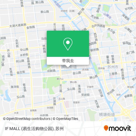 IF MALL (易生活购物公园)地图
