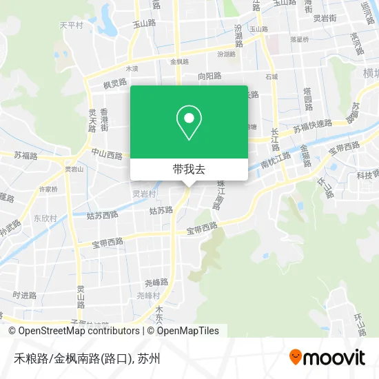 禾粮路/金枫南路(路口)地图