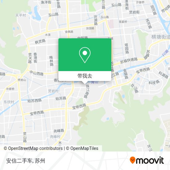 安信二手车地图