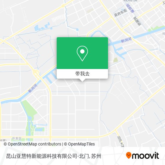 昆山亚慧特新能源科技有限公司-北门地图