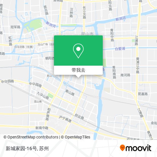 新城家园-16号地图