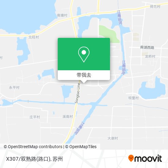 X307/双熟路(路口)地图