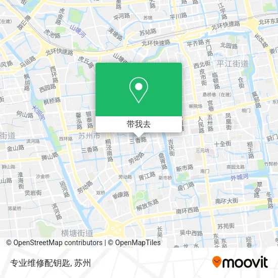 专业维修配钥匙地图