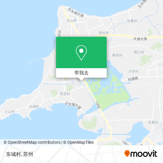 东城村地图