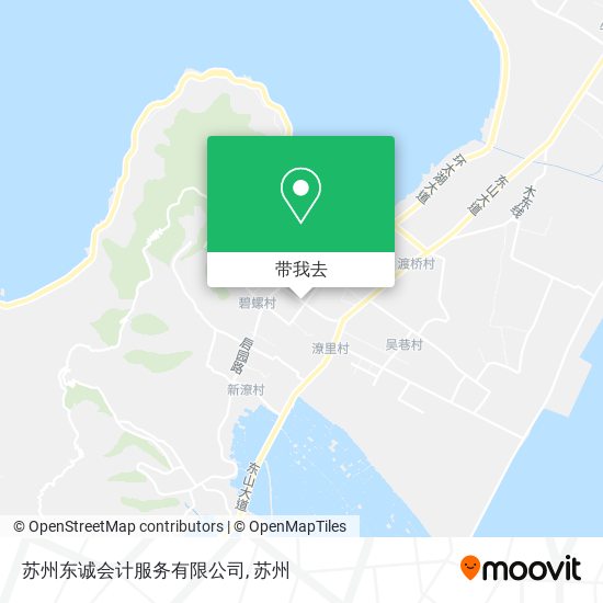 苏州东诚会计服务有限公司地图