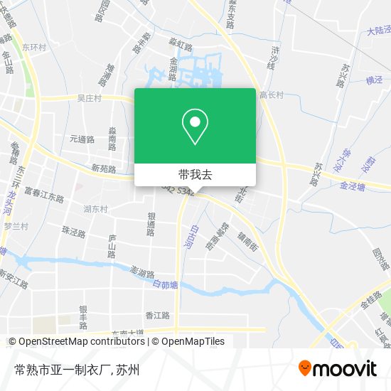 常熟市亚一制衣厂地图