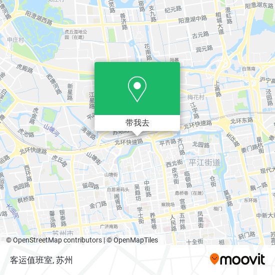 客运值班室地图