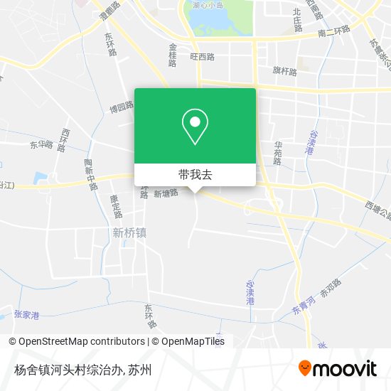 杨舍镇河头村综治办地图