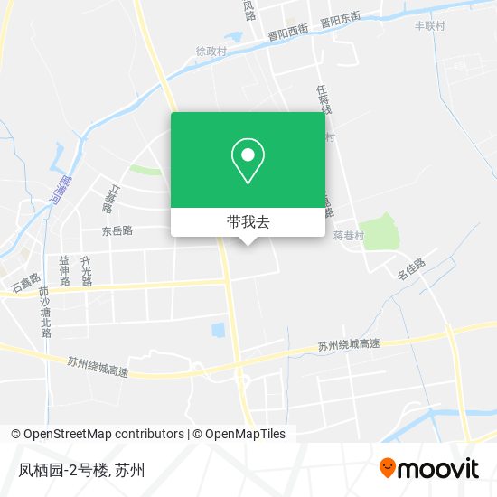 凤栖园-2号楼地图