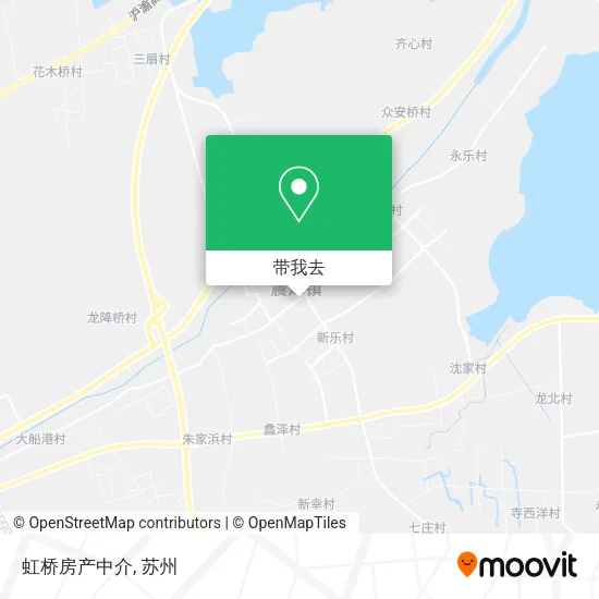 虹桥房产中介地图