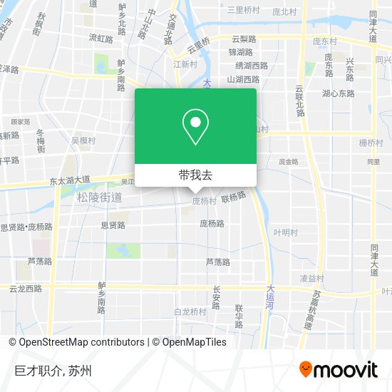 巨才职介地图