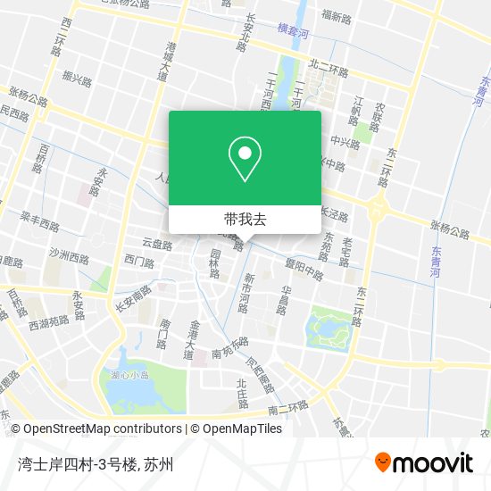 湾士岸四村-3号楼地图