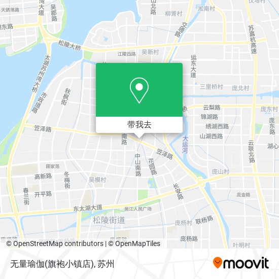 无量瑜伽(旗袍小镇店)地图