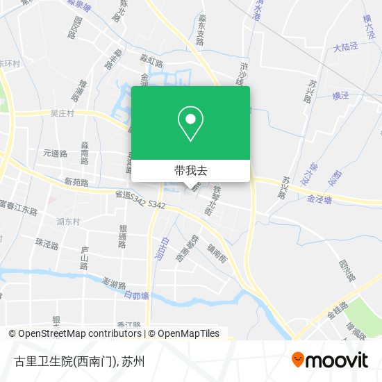 古里卫生院(西南门)地图