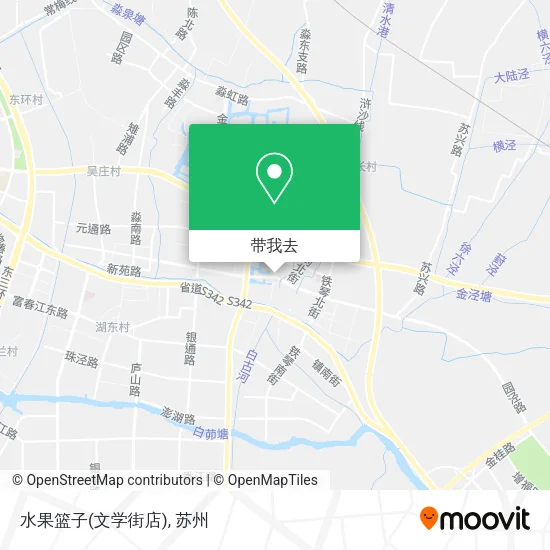 水果篮子(文学街店)地图