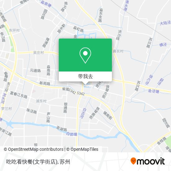 吃吃看快餐(文学街店)地图