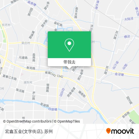 宏鑫五金(文学街店)地图