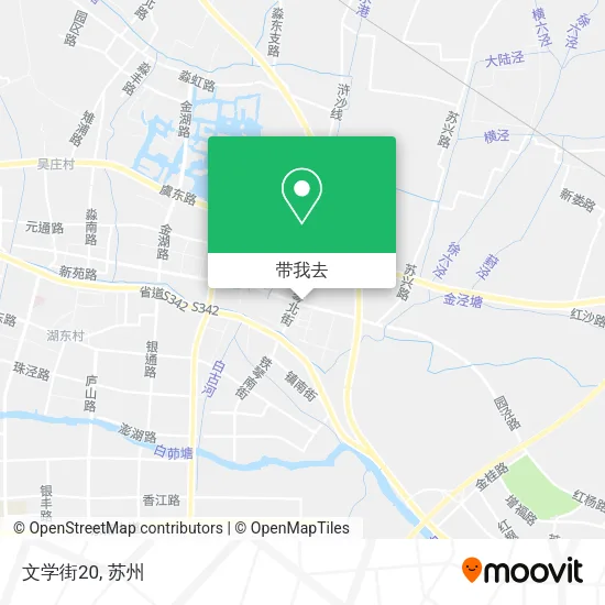 文学街20地图
