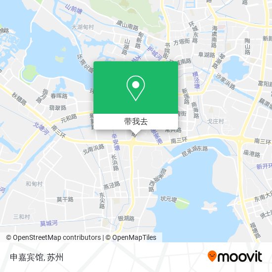 申嘉宾馆地图