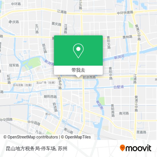 昆山地方税务局-停车场地图