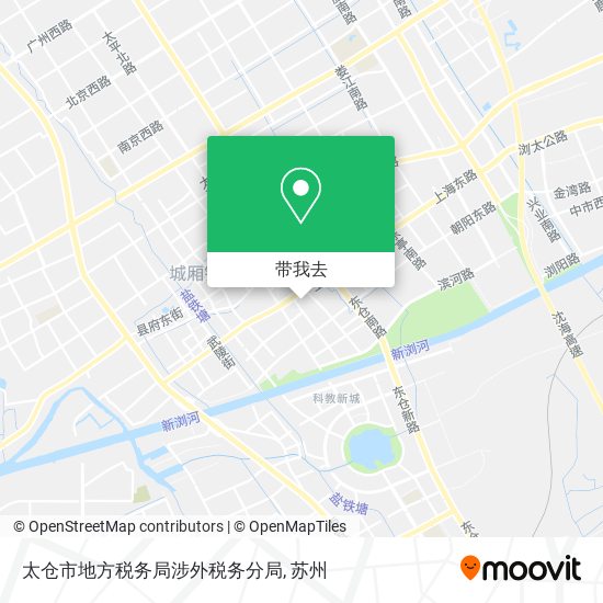 太仓市地方税务局涉外税务分局地图