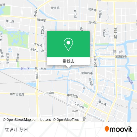 红设计地图