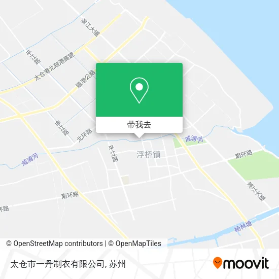 太仓市一丹制衣有限公司地图