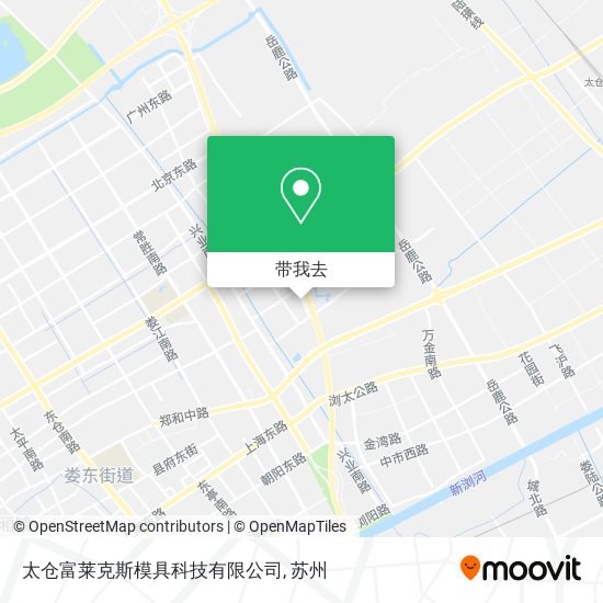 太仓富莱克斯模具科技有限公司地图