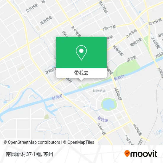 南园新村37-1幢地图