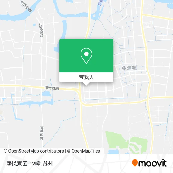 馨悦家园-12幢地图