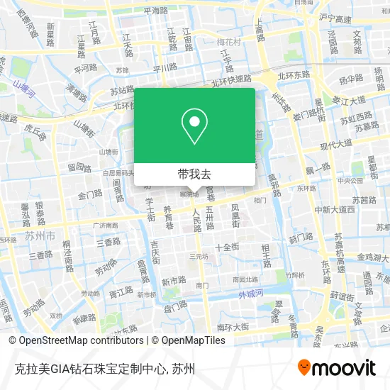 克拉美GIA钻石珠宝定制中心地图