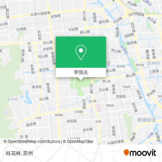 桂花林地图