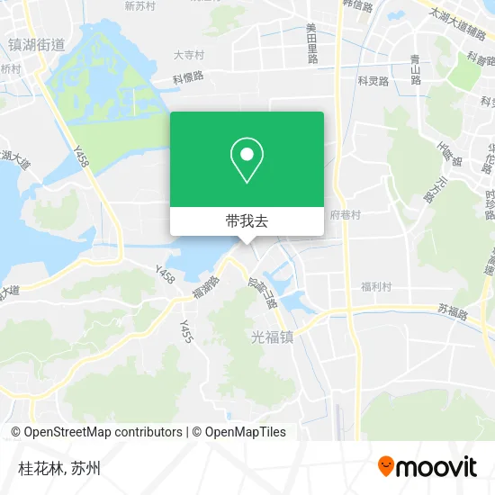 桂花林地图