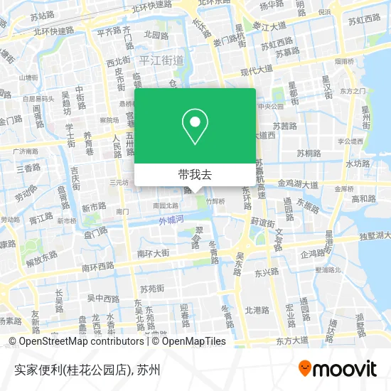 实家便利(桂花公园店)地图