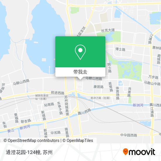 通澄花园-124幢地图