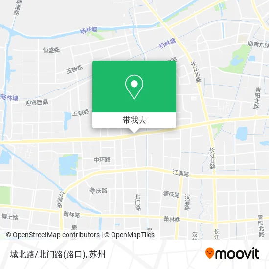 城北路/北门路(路口)地图